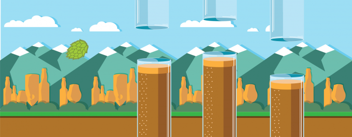 Flappy Bird with Beer