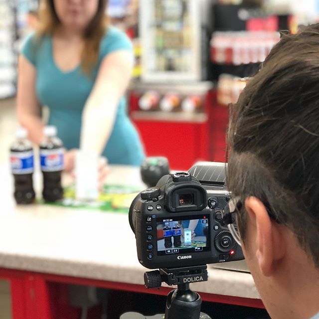 Having some fun on location today with @gomartstores . . . . #agencylife #productphotography #gomart