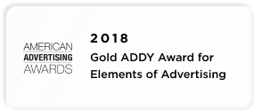 American Advertising Awards: 2018 Gold Addy Award for Elements of Advertising