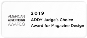 American Advertising Awards: Addy Judge's Choice Award for Magazine Design