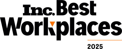 Official Inc. Best Workplaces 2025 logo